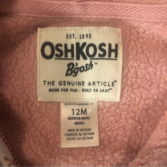 2 Oshkosh Zip Up Hoodies - Picture 6 of 10